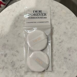 Dior White Cushion Powder Puffs